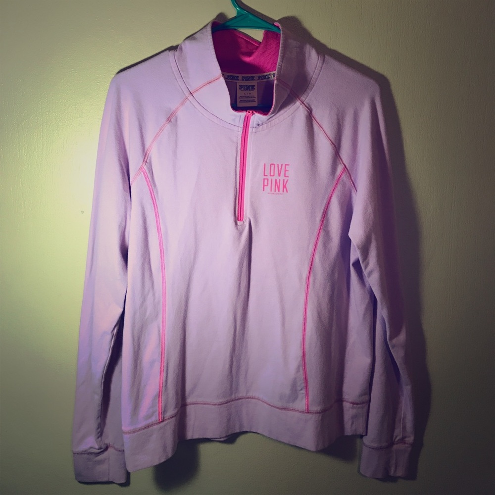 VS Pink Pullover Jacket