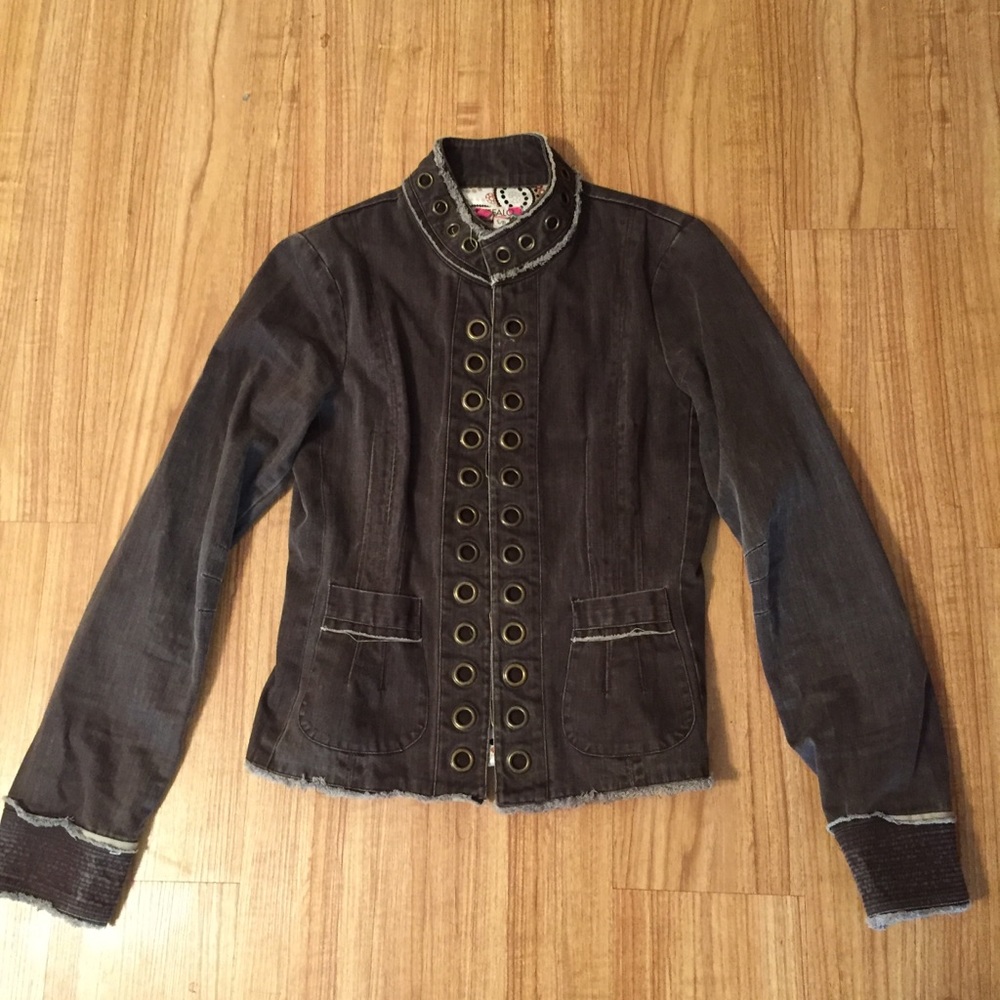 Buffalo David Bitton Brown Denim Jacket