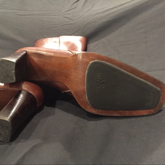 Beautiful peanut leather boots - Picture 4 of 5