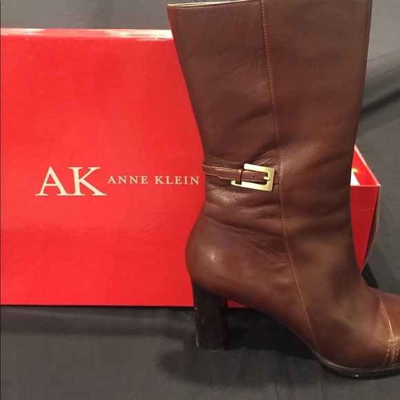 Beautiful peanut leather boots - Picture 2 of 5