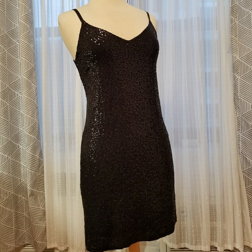 AQUA Sequin Dress