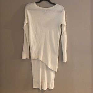 Express Asymmetrical High Low Sweater