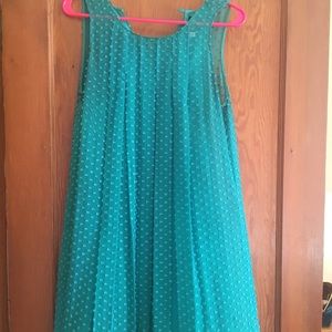 Teal, summer/ fall dress