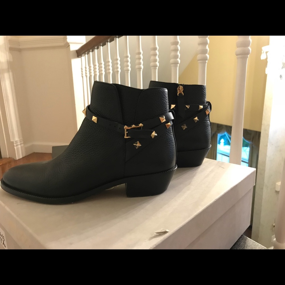Valentino studded booties