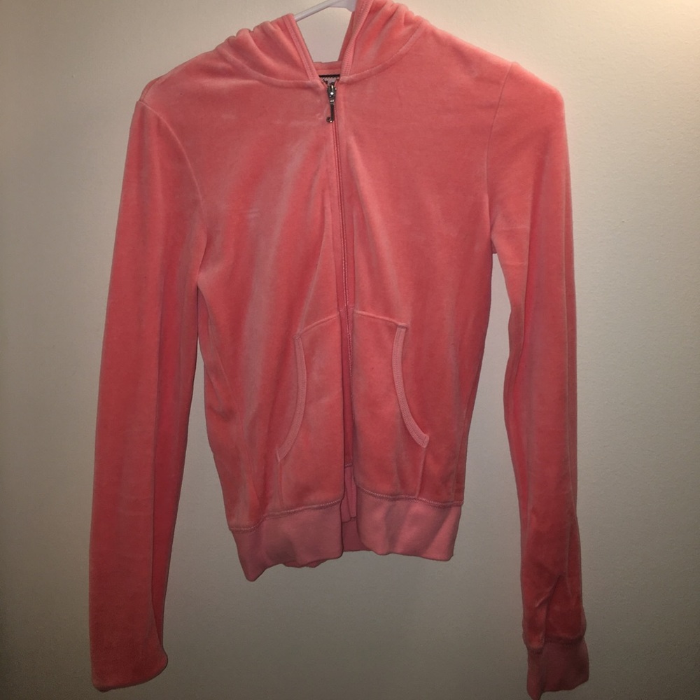 Coral Pink Juicy Couture Cotton Jacket