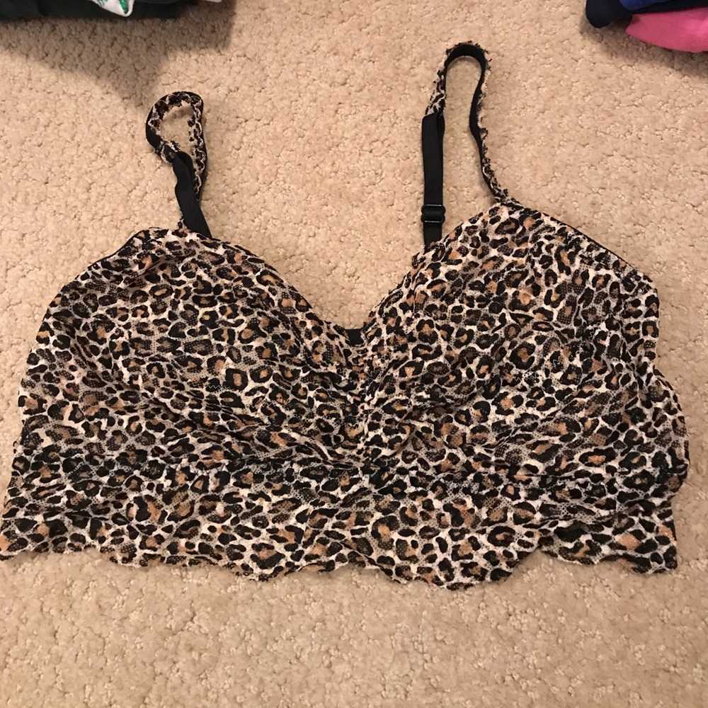 Cheetah print barlette