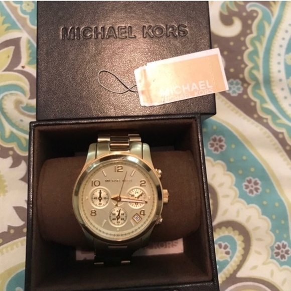 Michael Kors Golden Watch main image 5