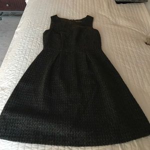 The Limited metallic black/green dress