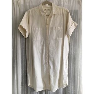 Madewell White Shirtdress