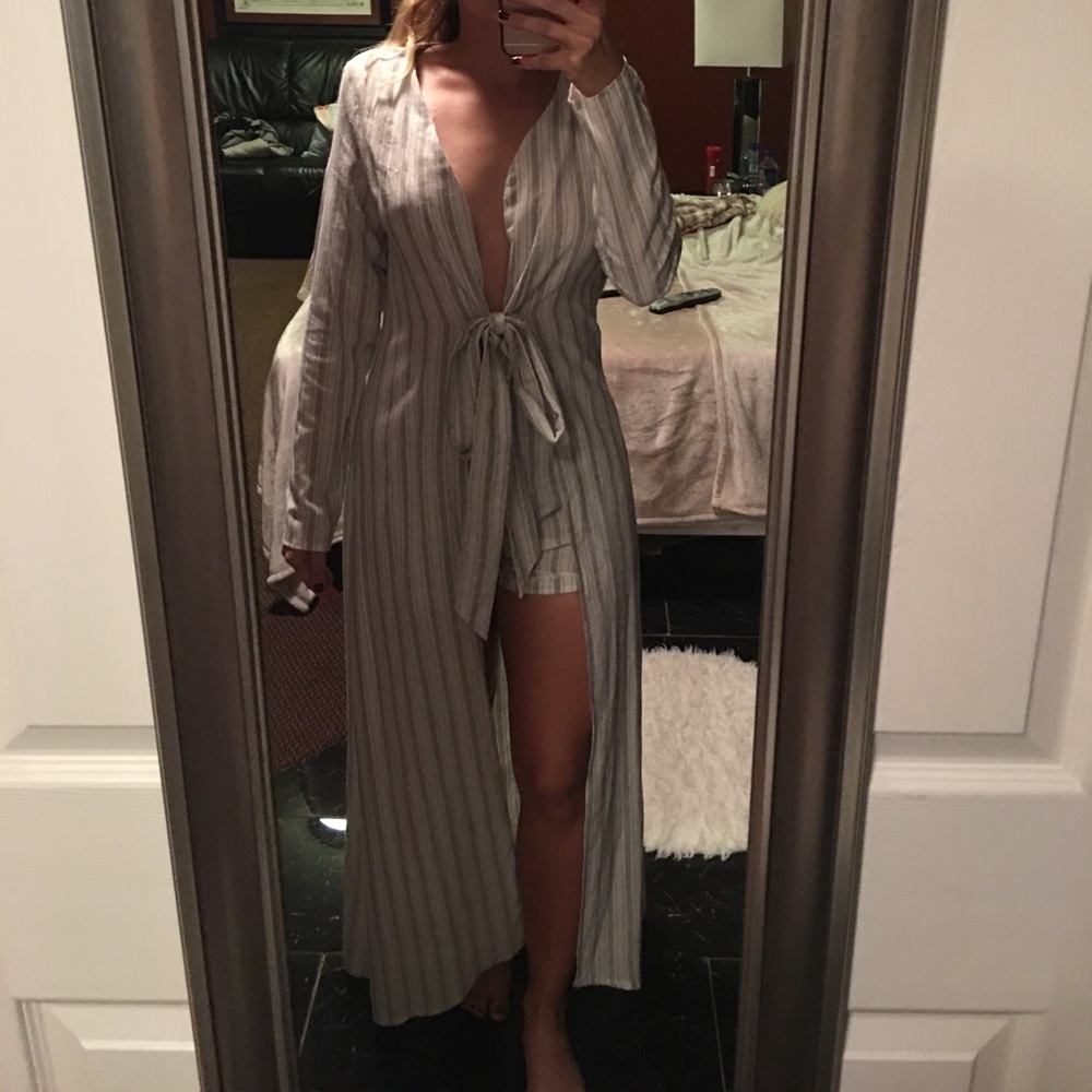 Sabo skirt duster short set