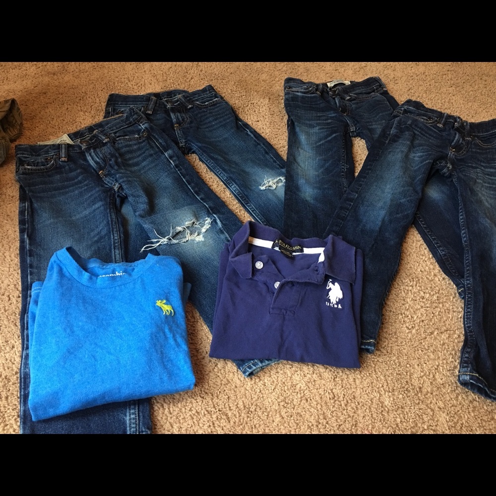 Boys Abercrombie Jeans size 5/6