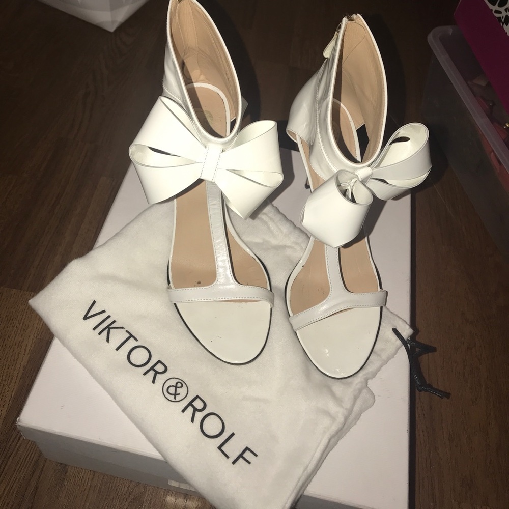 Viktor &Rolf Wedding heels size 8