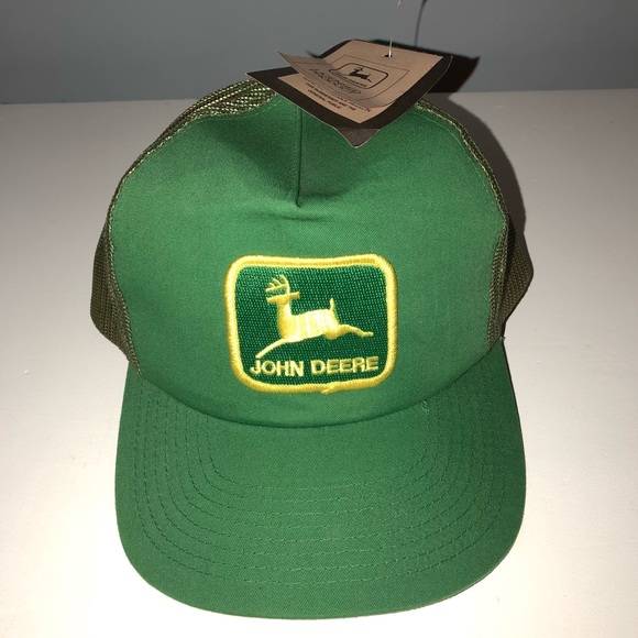 vintage john deere trucker hat