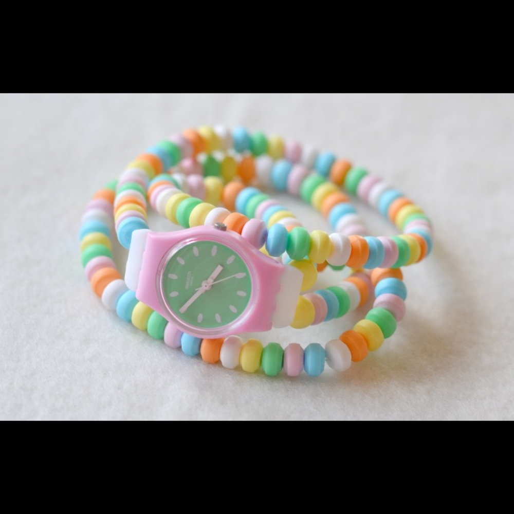 swatch candy bracelet