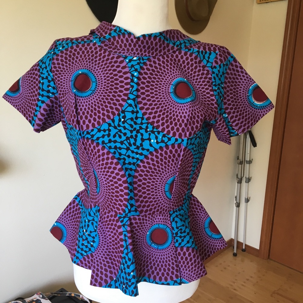 African print Top