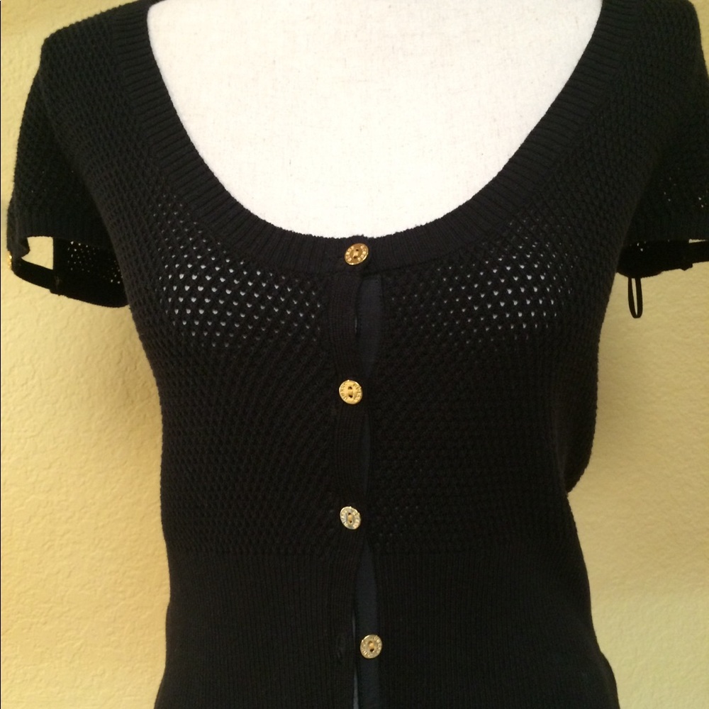 Guess Short Black knit top