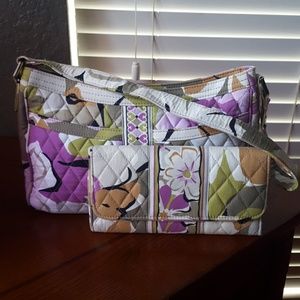 VERA BRADLEY handbag and wallet