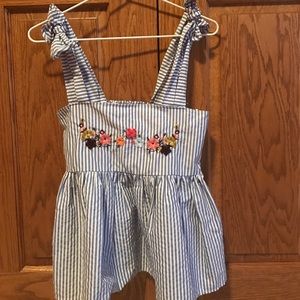 Floral Sleeveless Zara top- Tag still on!