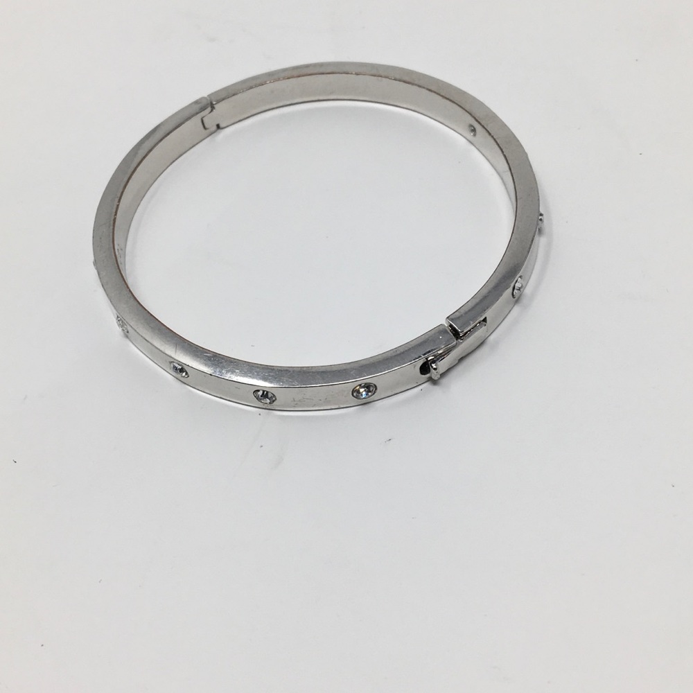 Kate Spade Hinged Bangle with Crystals - Picture 2 of 7