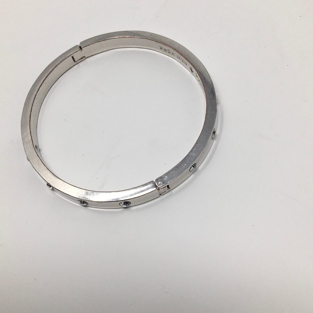 Kate Spade Hinged Bangle with Crystals - Picture 4 of 7