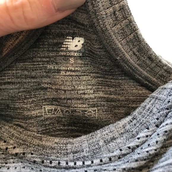 New Balance Racerback Tank with Built in Bra, S - Picture 2 of 6