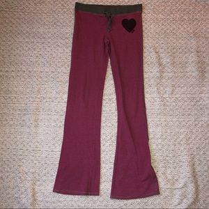 VS Pink Heart Sleep Pants