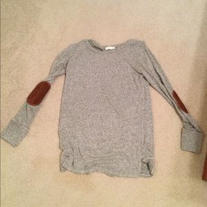 Button Back Tunic Sweater