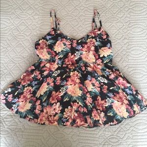 Floral Tank top blouse