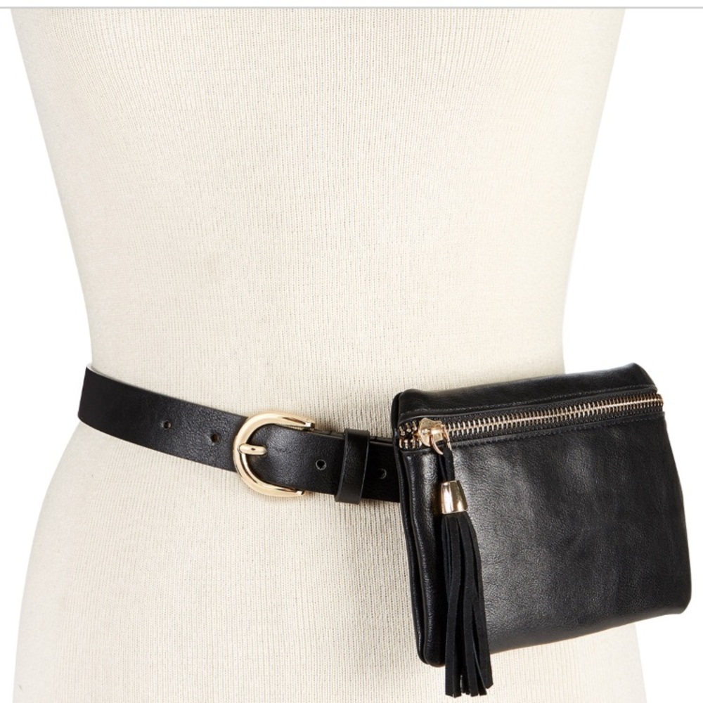 Macy’s tassel zip fanny pack