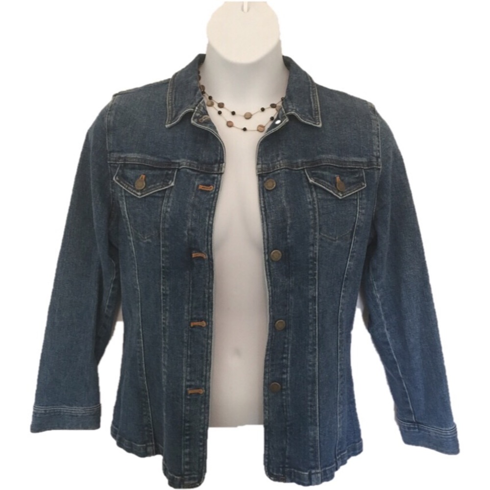 Jones New York Denim Blazer.