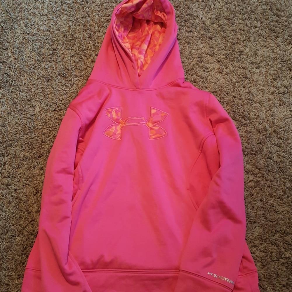 UA hoodie .