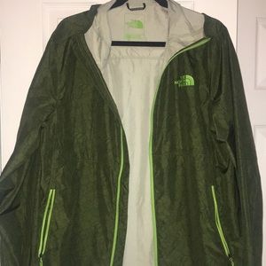 Men's north face rain jacket