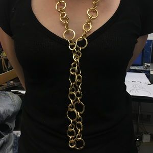 Stephanie Kantis Coronation Large Gold Plate Chain