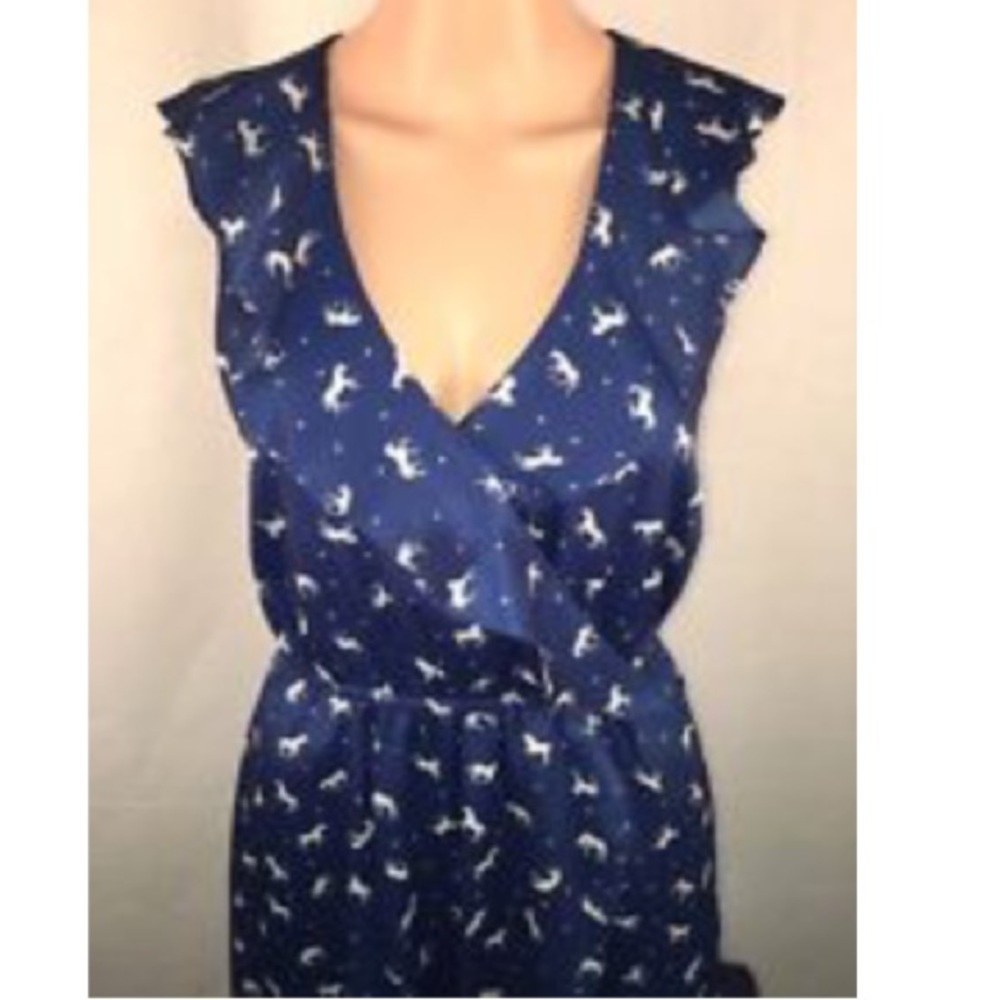 BCBGeneration Navy Blue horse dress