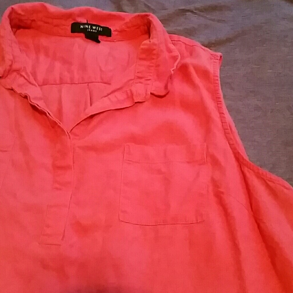 CLEARANCE Nine West sleeveless top - Picture 1 of 4