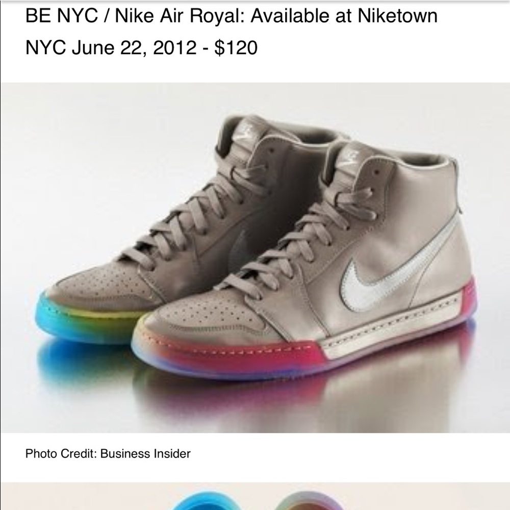 Nike Dunks NYC 2012 Be True 9.5 RARE 😶