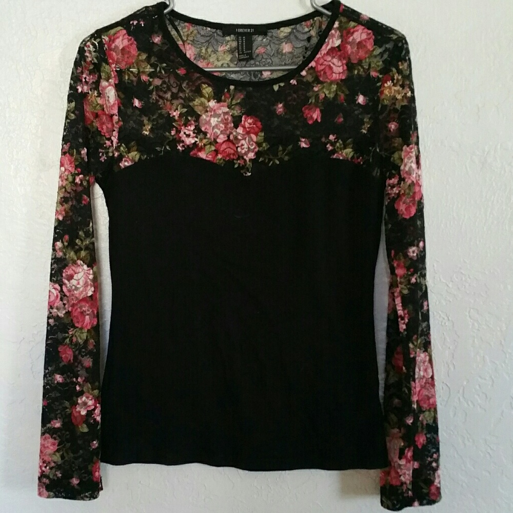 Floral Long Sleeve Shirt
