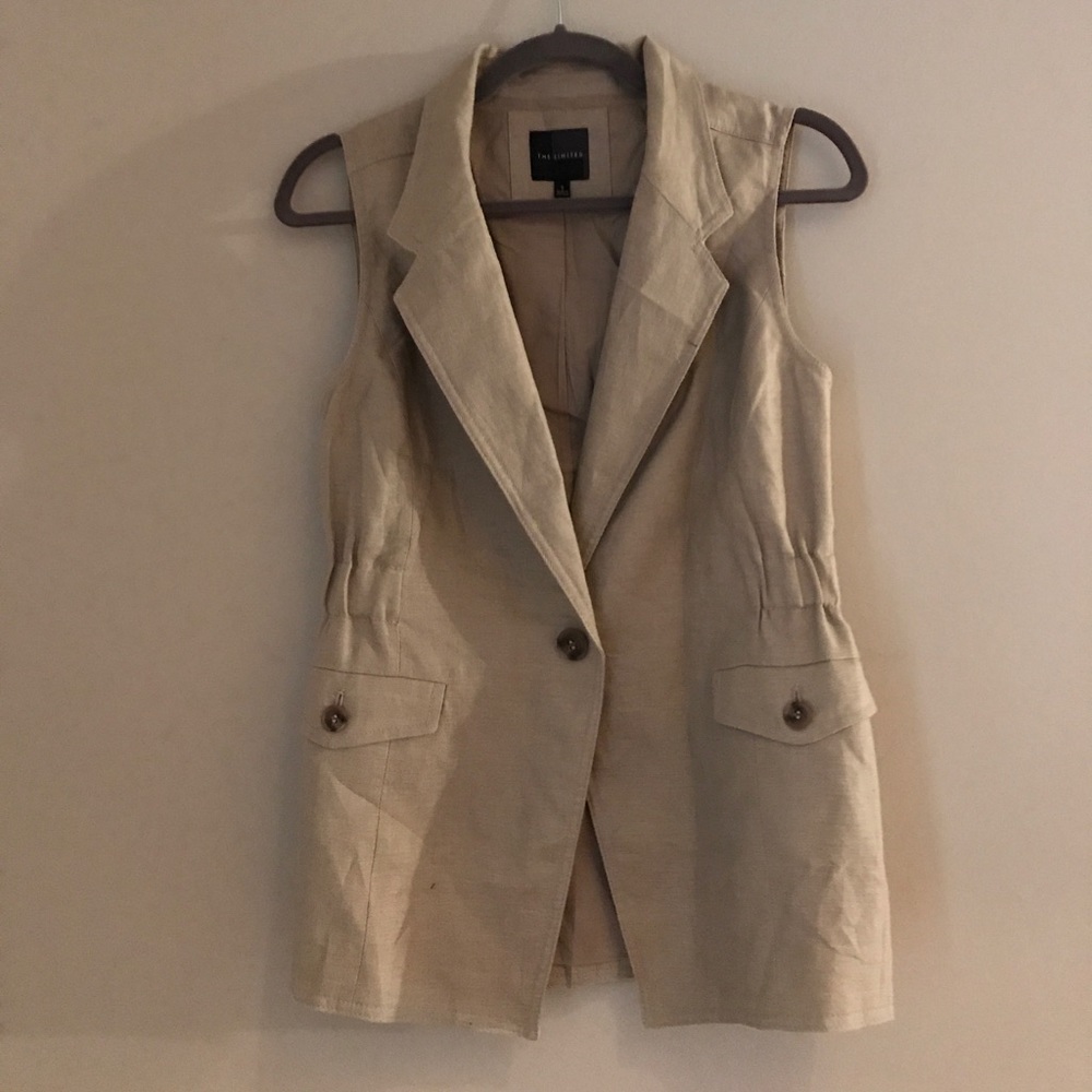 The Limited Tan Vest