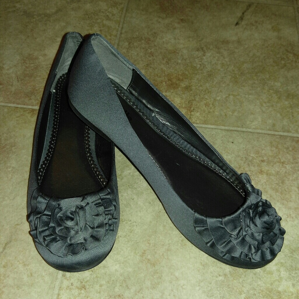 Dark Grey Flats