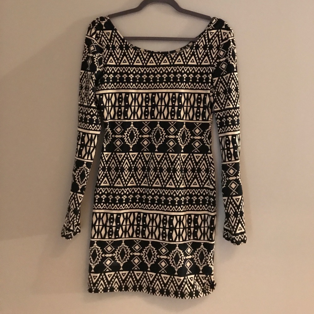 Aztec Forever 21 Bodycon Dress
