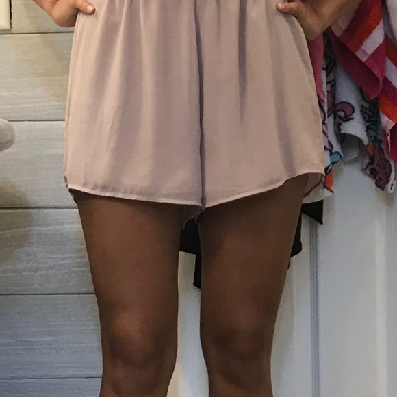 Perfect date night Blush Romper - Picture 5 of 5