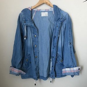 Oversize denim jacket