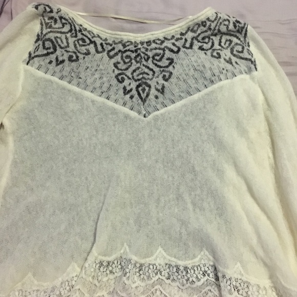 Free people crop sweater - Picture 4 of 4
