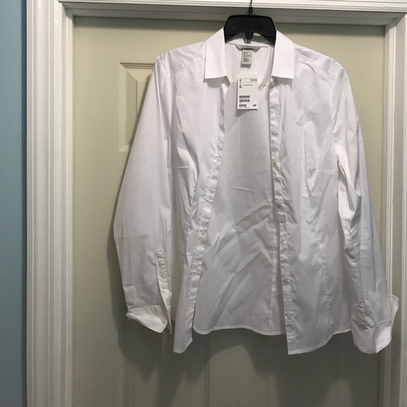 White Buttondown. (never worn) - Picture 1 of 2
