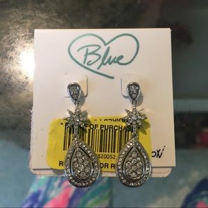 NWT Blue by Betsey Johnson Earrings