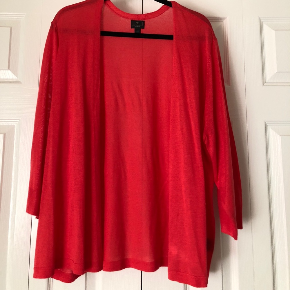 Open cardigan