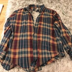 LF Open back flannel
