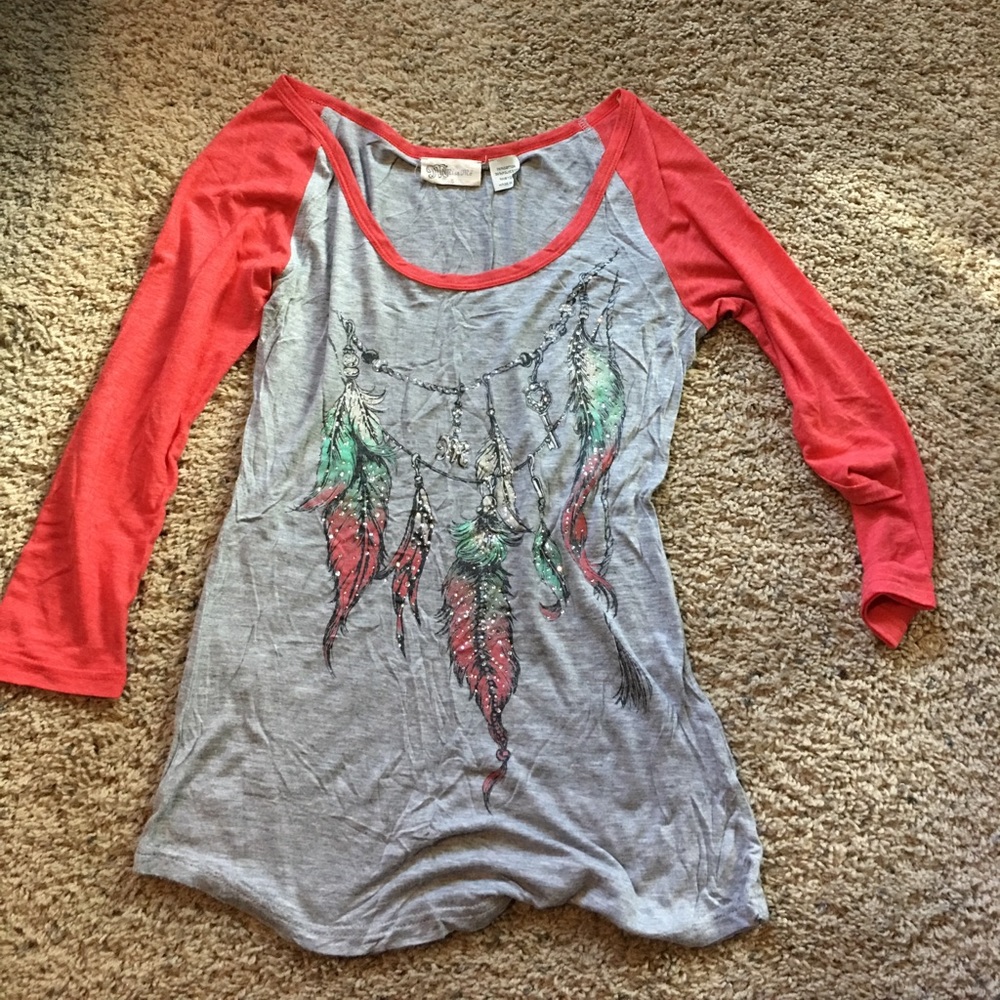 Miss me baseball tee