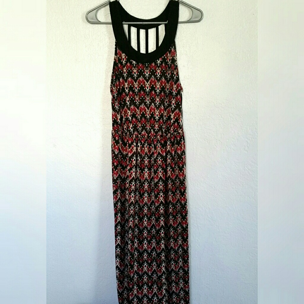 Patterned Maxi Dress