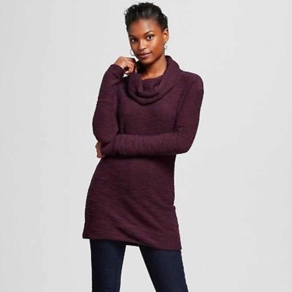 Purple & Black Brunch Tunic